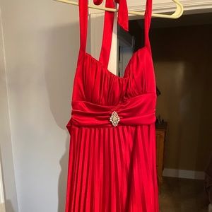 Little Red Heart Shaped Cocktail Dress (Medium)